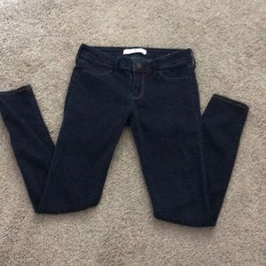 Hollister Low size jeans color Blue